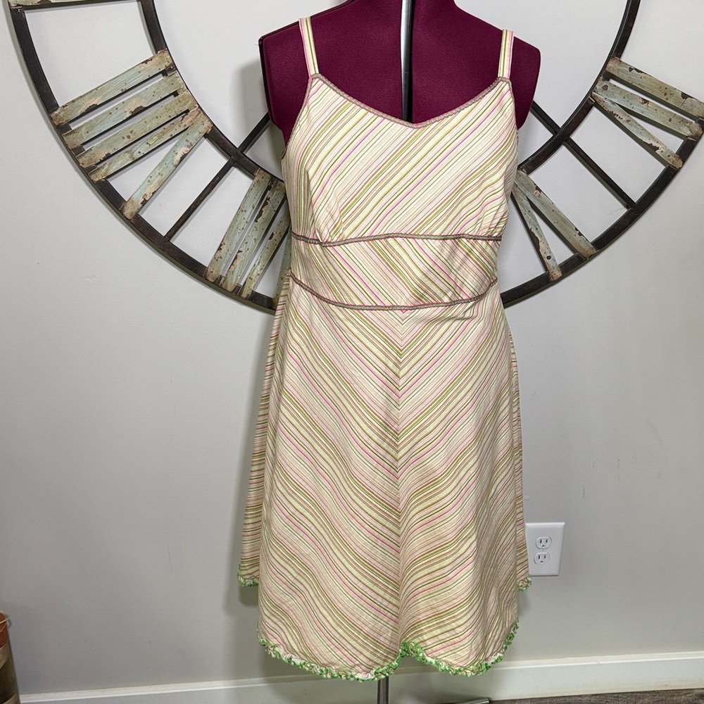 Ultra Dress New York Green & Pink